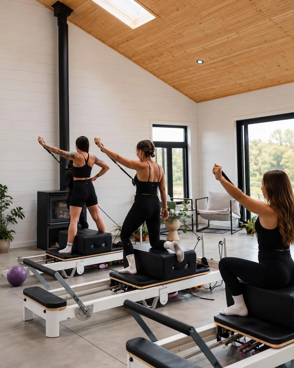 Build pilates and movement exercise